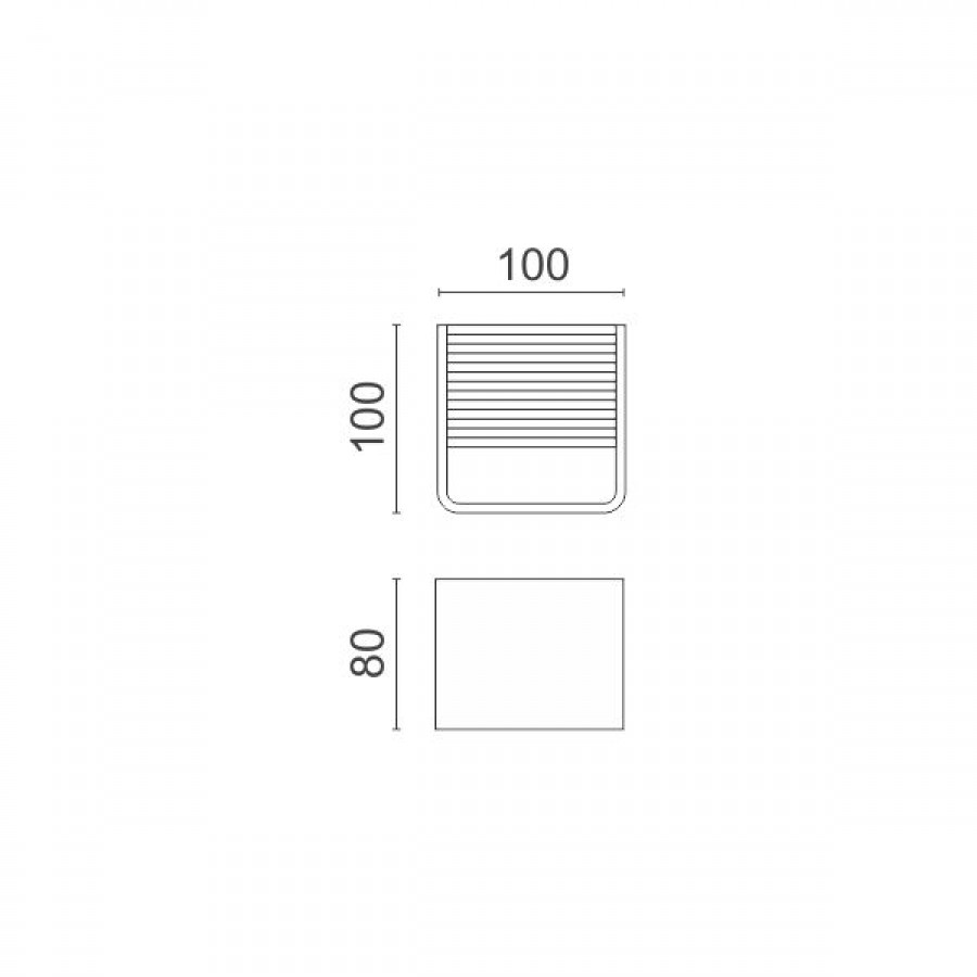 aplika-led-5w-400k-alouminio-lefko-spotlight-5929-diastaseis